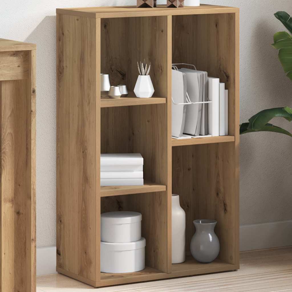 Libreria Rovere Artigianale 50x25x80 cm in Legno Multistrato | homemem39
