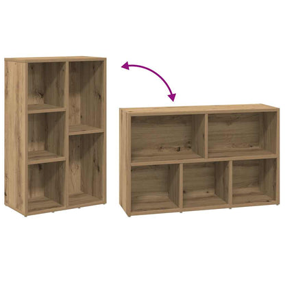 Libreria Rovere Artigianale 50x25x80 cm in Legno Multistrato | homemem39