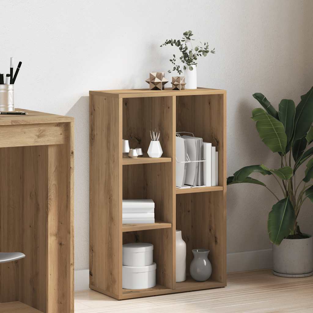 Libreria Rovere Artigianale 50x25x80 cm in Legno Multistrato | homemem39