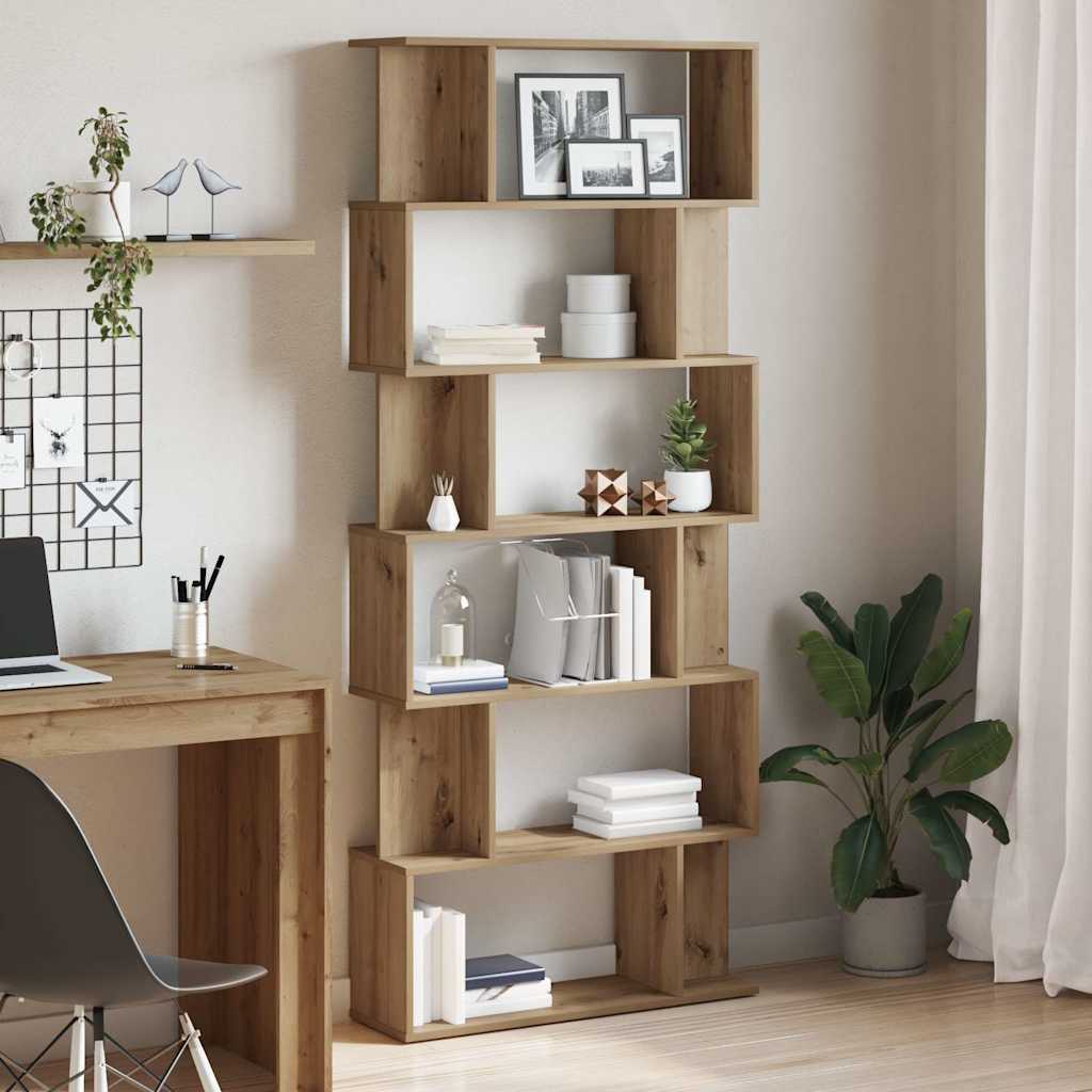 Libreria Rovere Artigianale 80x24x192 cm Legno Multistrato | homemem39