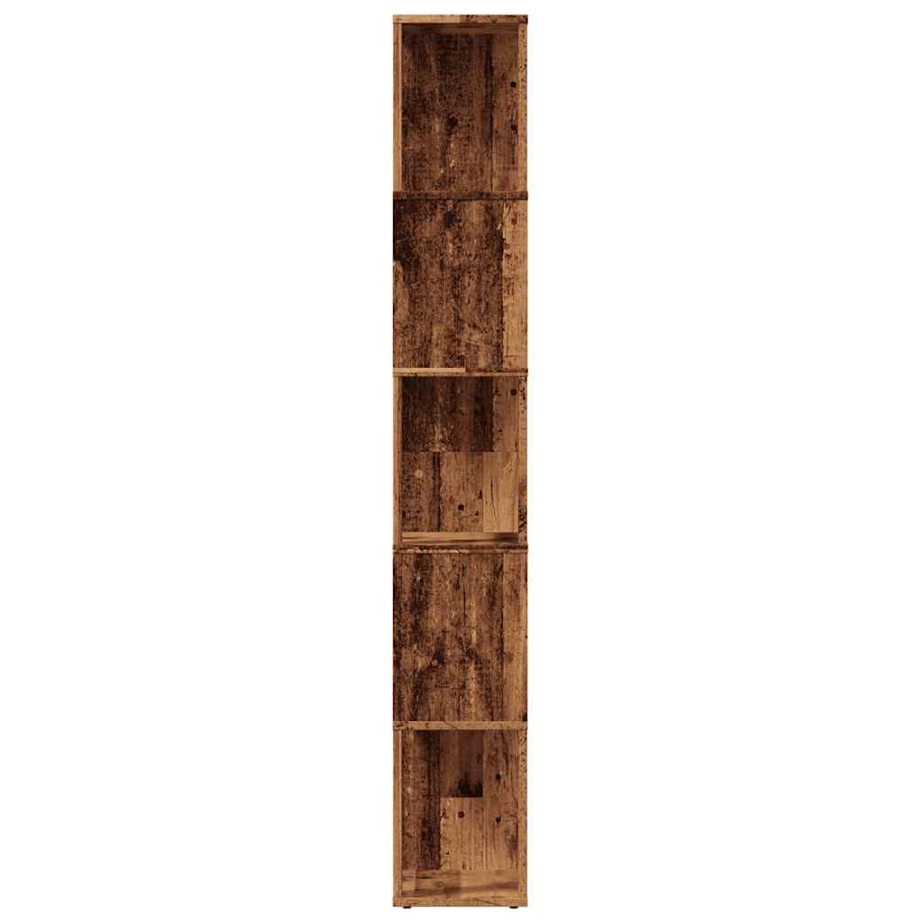 Libreria Legno Antico 45x24x159 cm in Legno Multistrato | homemem39