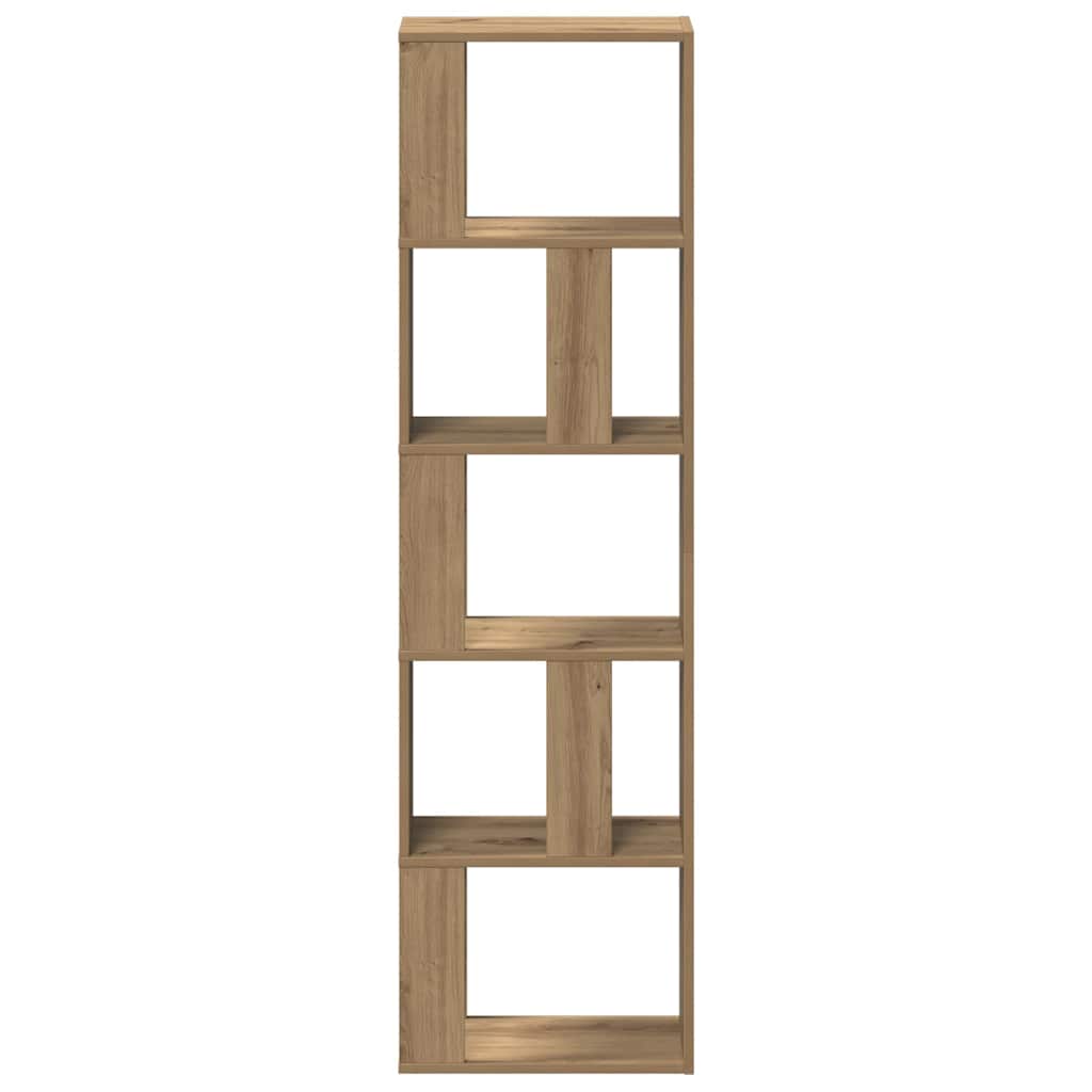 Libreria Rovere Artigianale 45x24x159 cm Legno Multistrato | homemem39