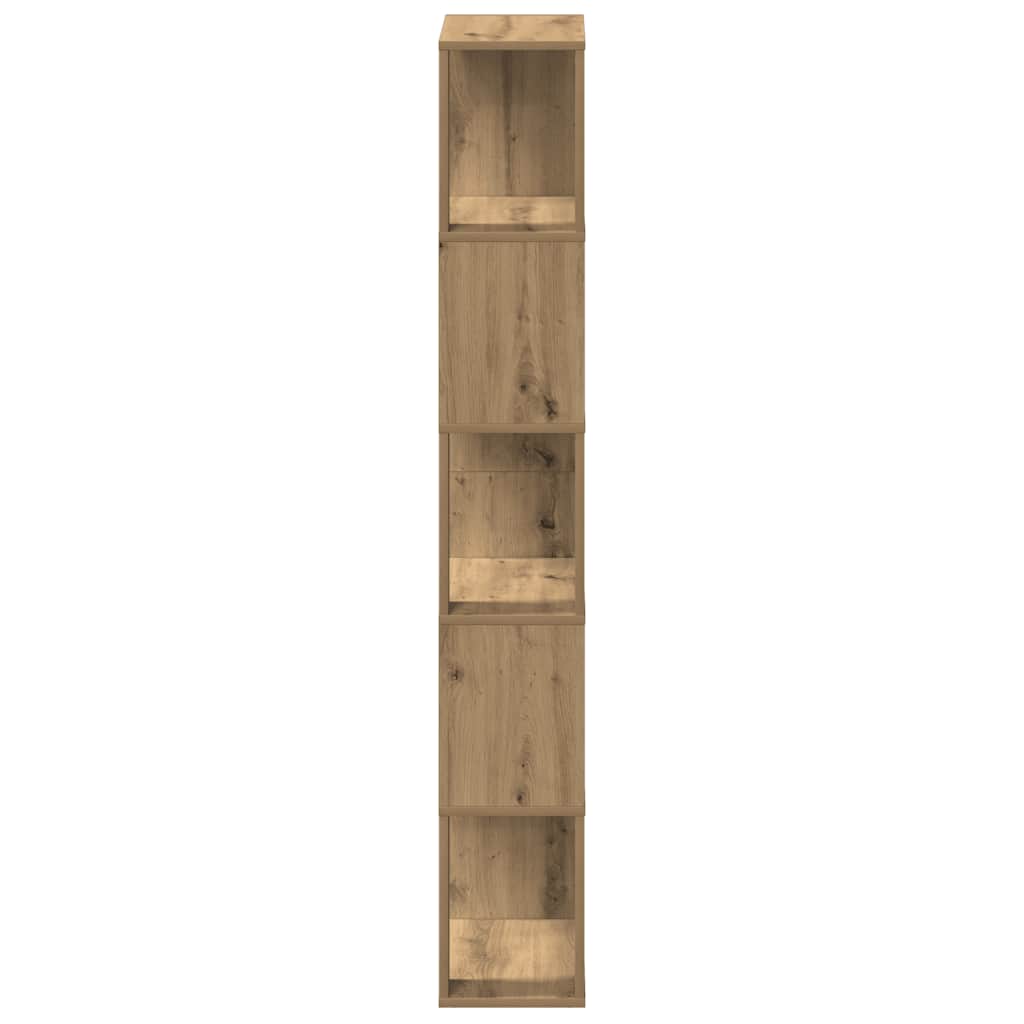 Libreria Rovere Artigianale 45x24x159 cm Legno Multistrato | homemem39
