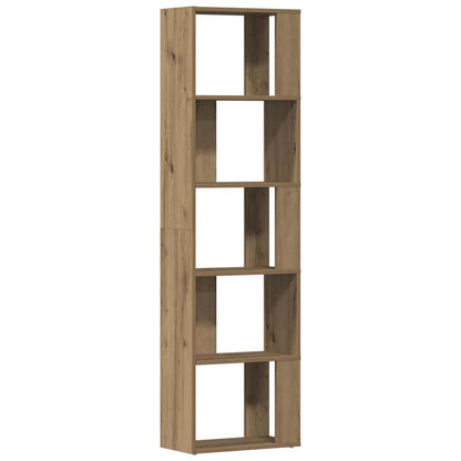 Libreria Rovere Artigianale 45x24x159 cm Legno Multistrato | homemem39