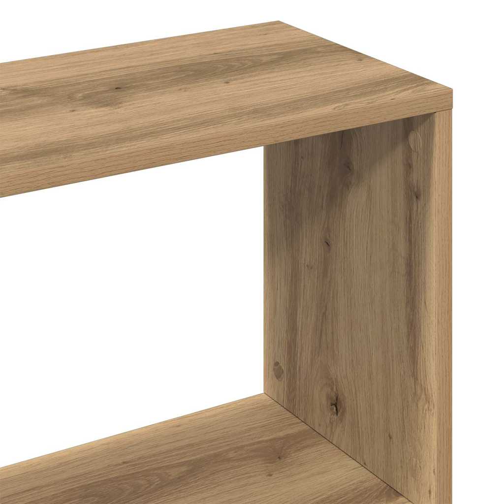Libreria Rovere Artigianale 45x24x159 cm Legno Multistrato
