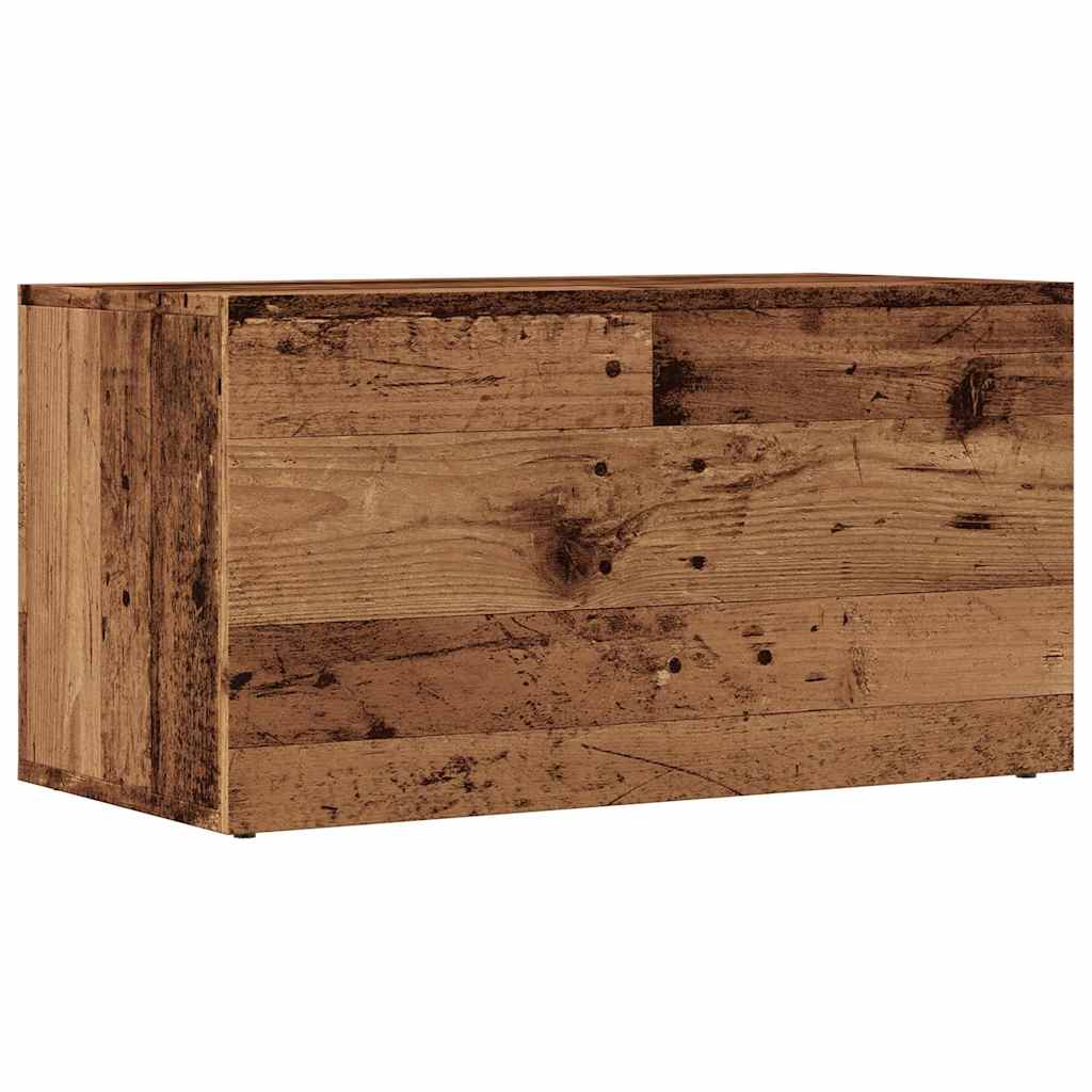 Scatola Portaoggetti Legno Antico Legno Multistrato | homemem39