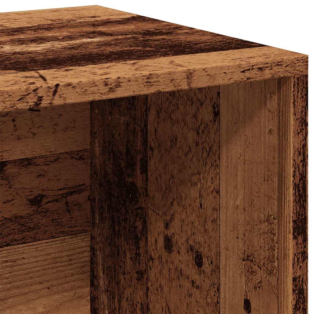 Scatola Portaoggetti Legno Antico Legno Multistrato | homemem39
