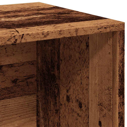 Scatola Portaoggetti Legno Antico Legno Multistrato