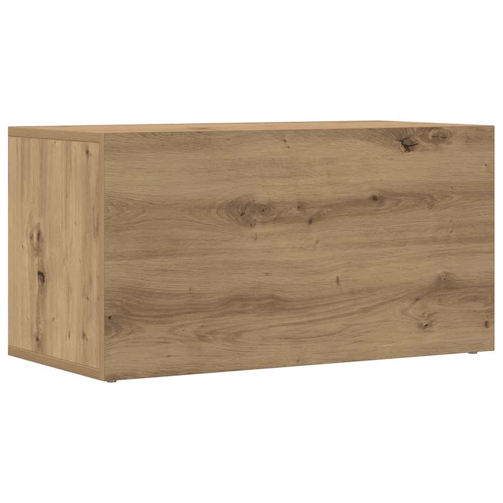Scatola Portaoggetti Artigianale 69,5x34x36cm Legno Multistrato | homemem39