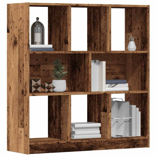 Libreria in Legno Antico 97,5x29,5x100 cm Legno Multistrato | homemem39