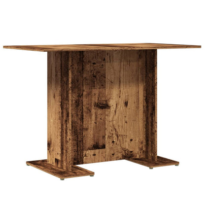 Tavolo da Pranzo Legno Antico 110x60x75 cm in Legno Multistrato