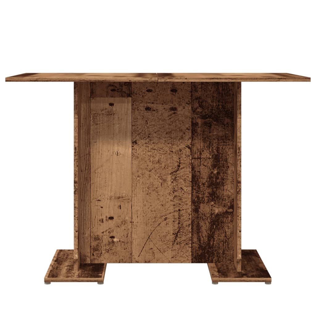 Tavolo da Pranzo Legno Antico 110x60x75 cm in Legno Multistrato | homemem39