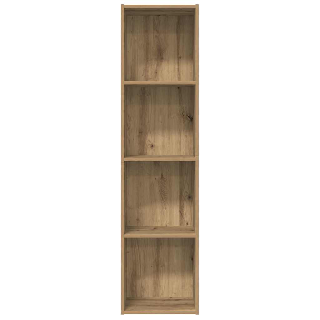 Libreria/Mobile TV Legno Antico 36x30x143 cm Legno Multistrato | homemem39