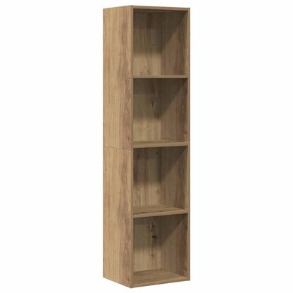 Libreria/Mobile TV Rovere Artigianale 36x30x143 cm Truciolato