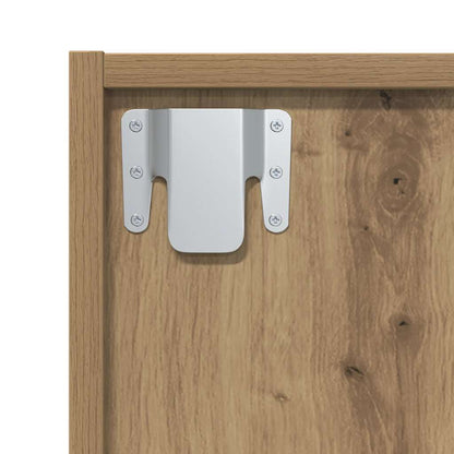 Libreria/Mobile TV Rovere Artigianale 36x30x143 cm Truciolato