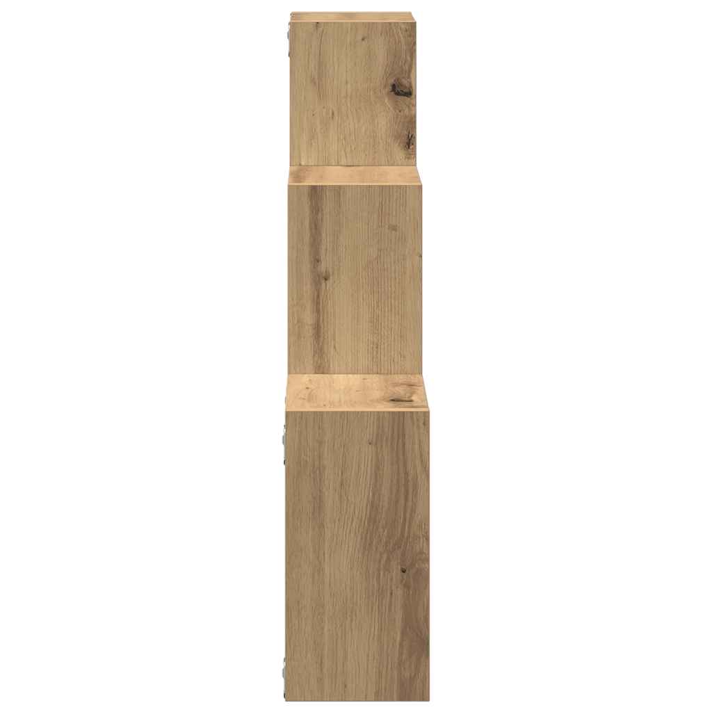 Mensole a Cubo Parete Artigianale 68x15x68 cm Legno Multistrato | homemem39