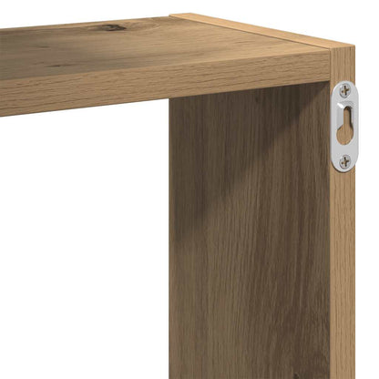 Mensole a Cubo Parete Artigianale 68x15x68 cm Legno Multistrato | homemem39