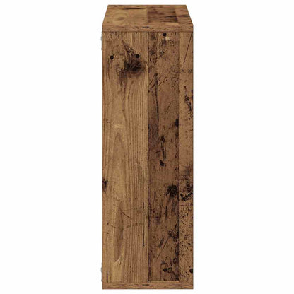 Scaffale a Parete Legno Antico 104x20x58,5 cm in Truciolato | homemem39