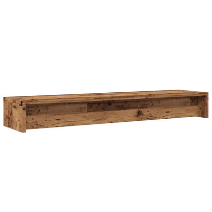 Supporto per Monitor Legno Antico 100x24x13cm Legno Multistrato - homemem39