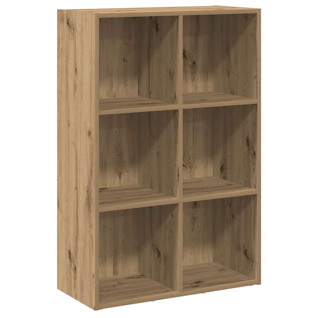 Libreria/Credenza Rovere Artigianale 66x30x98 cm in Truciolato | homemem39