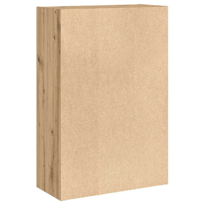 Libreria/Credenza Rovere Artigianale 66x30x98 cm in Truciolato | homemem39