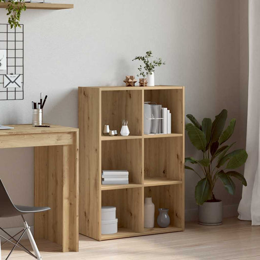 Libreria/Credenza Rovere Artigianale 66x30x98 cm in Truciolato | homemem39