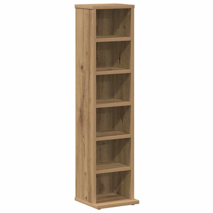 Mobile Porta CD Artigianale 21x20x88 cm Legno Multistrato | homemem39