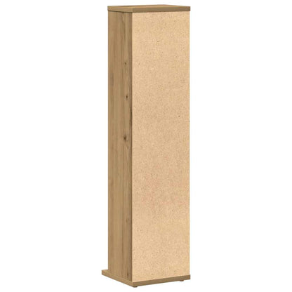 Mobile Porta CD Artigianale 21x20x88 cm Legno Multistrato | homemem39
