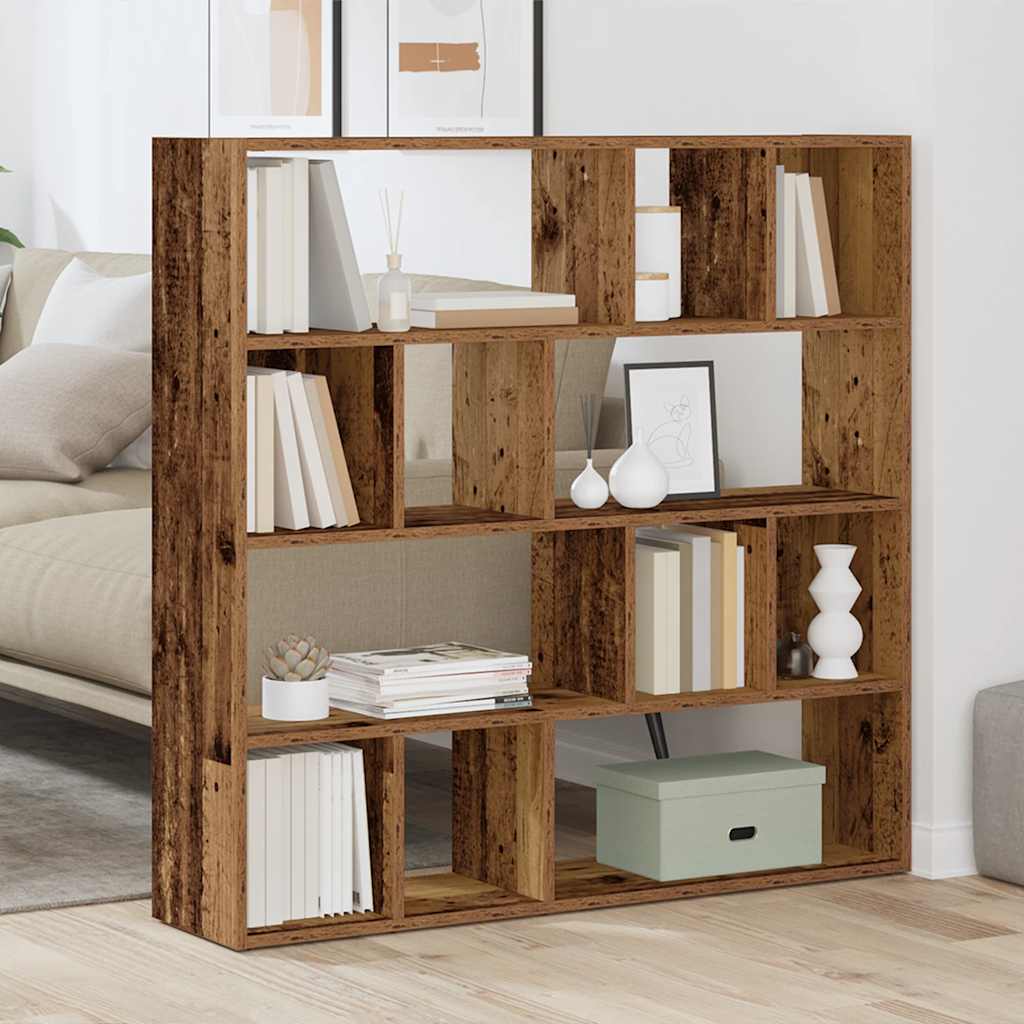 Libreria/Divisorio Legno Antico 105x24x102 cm