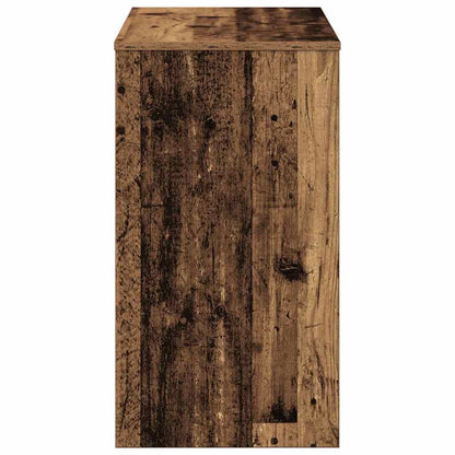 Scrivania Legno Antico 90x40x72 cm in Legno Multistrato - homemem39