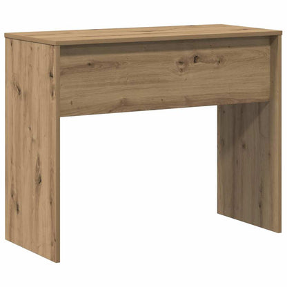 Scrivania Rovere Artigianale 90x40x72 cm in Legno Multistrato - homemem39