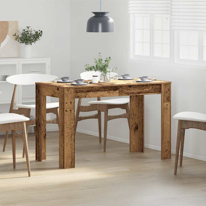 Tavolo da Pranzo Legno Antico 120x60x76 cm in Truciolato | homemem39