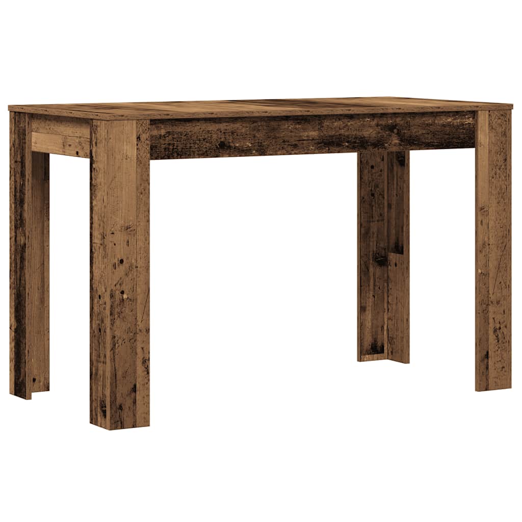 Tavolo da Pranzo Legno Antico 120x60x76 cm in Truciolato | homemem39
