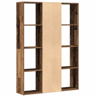 Libreria/Divisorio Legno Vecchio 100x24x140 cm in Truciolato