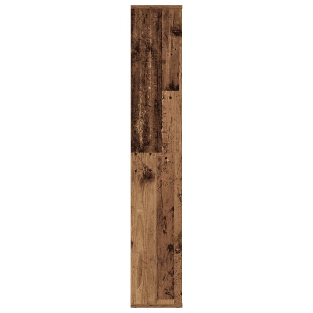Libreria/Divisorio Legno Vecchio 100x24x140 cm in Truciolato