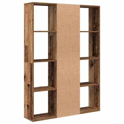 Libreria/Divisorio Legno Vecchio 100x24x140 cm in Truciolato