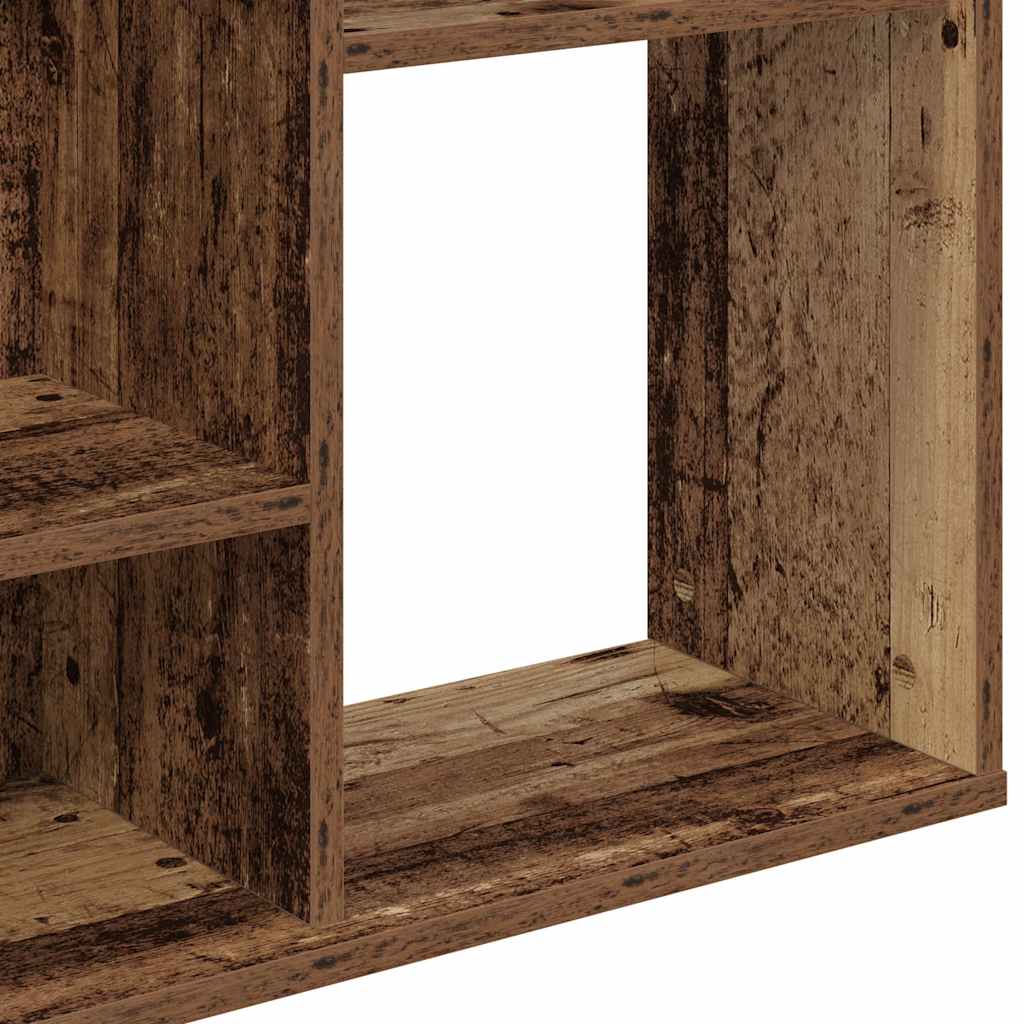 Libreria/Divisorio Legno Vecchio 100x24x140 cm in Truciolato