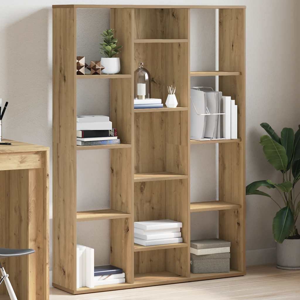 Libreria/Divisorio Rovere Artigianale 100x24x140 cm Truciolato