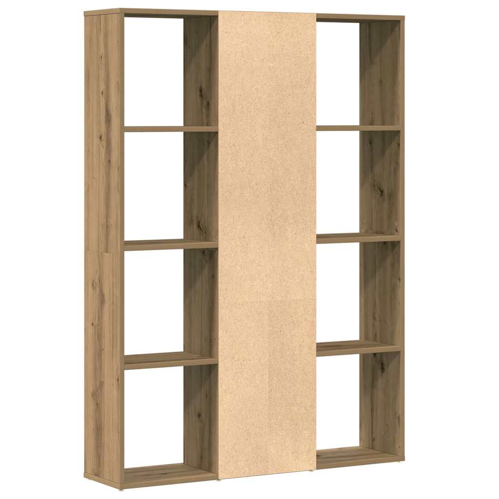 Libreria/Divisorio Rovere Artigianale 100x24x140 cm Truciolato