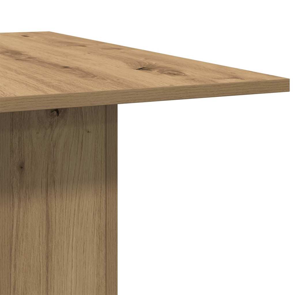 Tavolo da Pranzo Rovere Artigianale 180x90x76 cm in Truciolato | homemem39