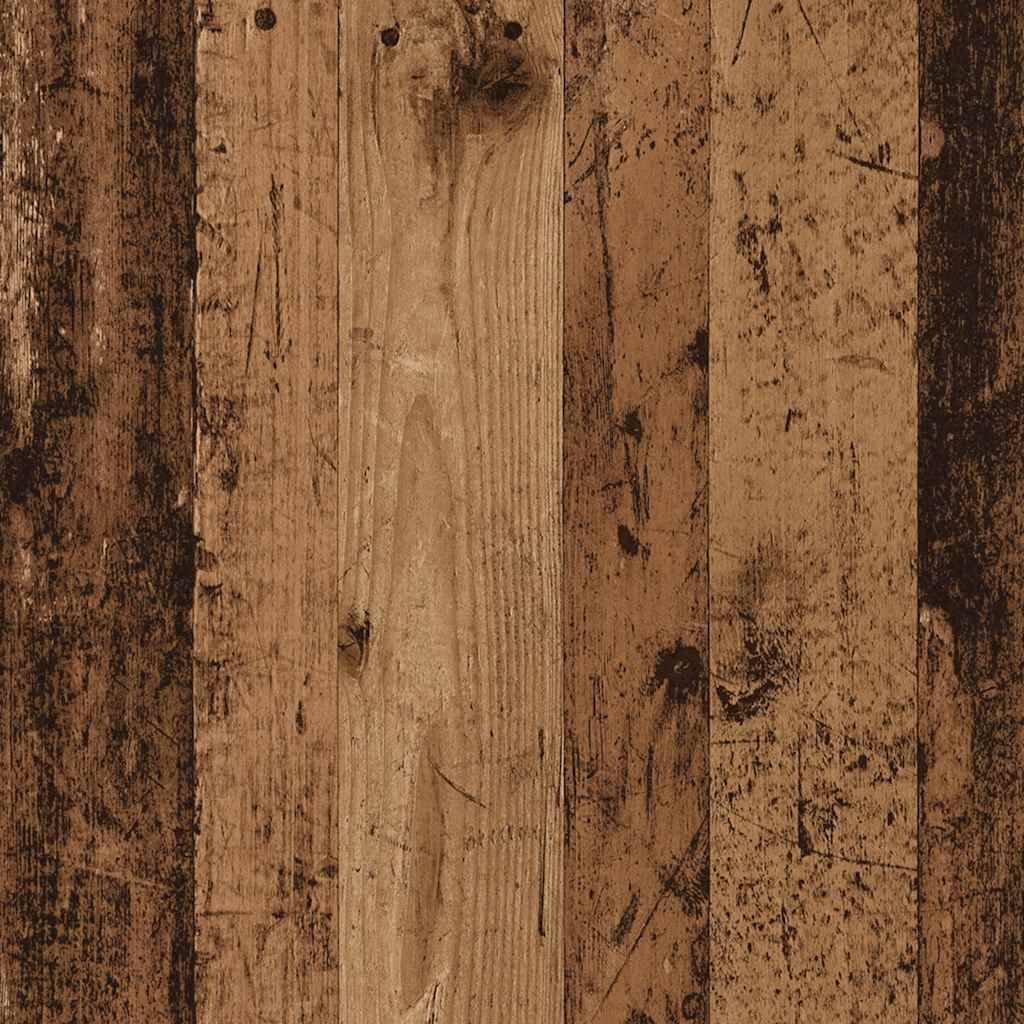 Tavolino da Salotto Legno Antico 102x55x42 cm Legno Multistrato