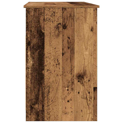 Scrivania Legno Antico 102x76x50 cm in Legno Multistrato - homemem39