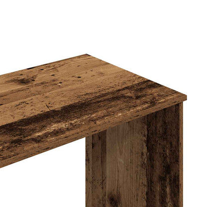 Scrivania Legno Antico 102x76x50 cm in Legno Multistrato - homemem39