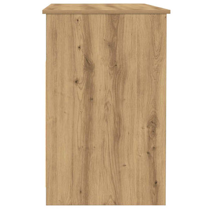 Scrivania Rovere Artigianale 102x76x50 cm in Legno Multistrato - homemem39