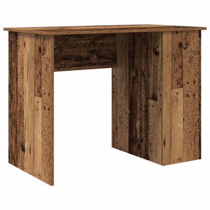 Scrivania Legno Antico 100x55x75 cm in Legno Multistrato - homemem39
