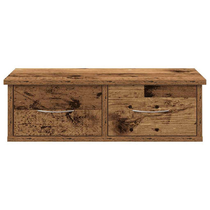 Armadietto a Muro Legno Antico 60x26x18,5 cm in Truciolato | homemem39