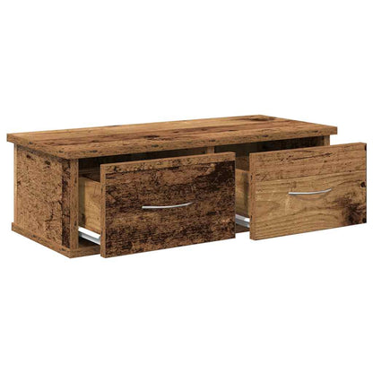 Armadietto a Muro Legno Antico 60x26x18,5 cm in Truciolato | homemem39