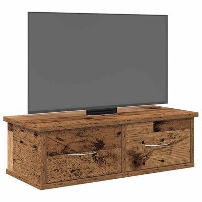Armadietto a Muro Legno Antico 60x26x18,5 cm in Truciolato | homemem39