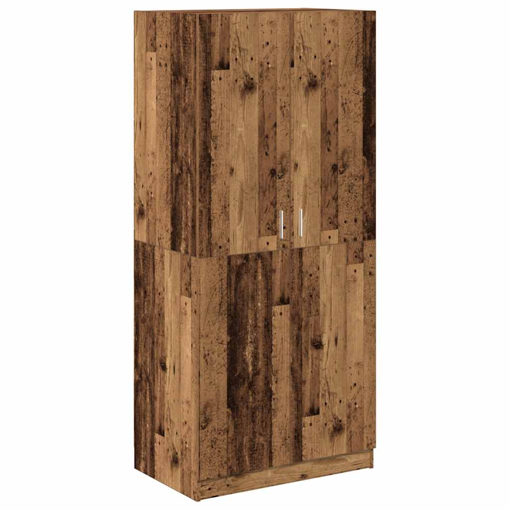 Armadio Legno Antico 80x52x180 cm in Truciolato