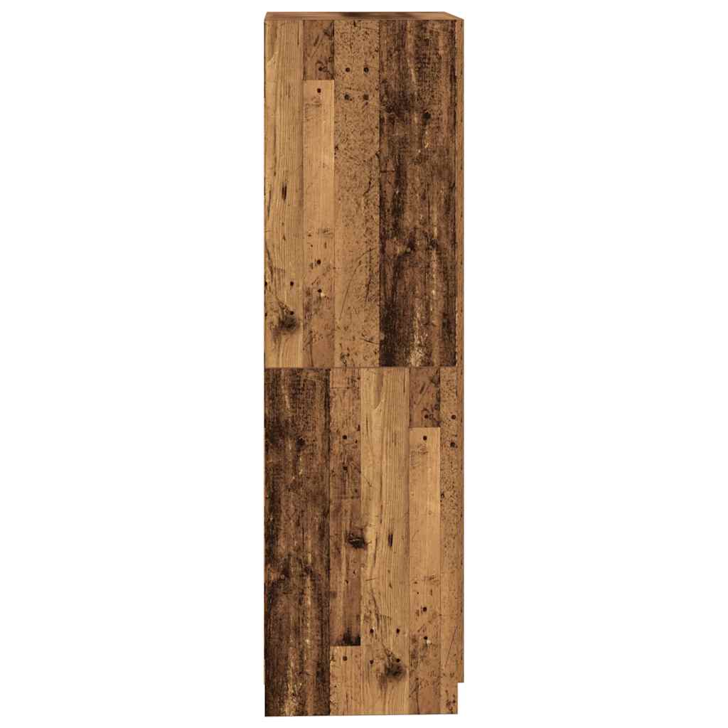 Armadio Legno Antico 80x52x180 cm in Truciolato | homemem39